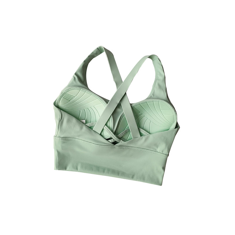 High-Intensity Shock-Proof Sports Bra, All-in-One Running, Yoga, and Fitness Bra Summer Comfort Collection for Women