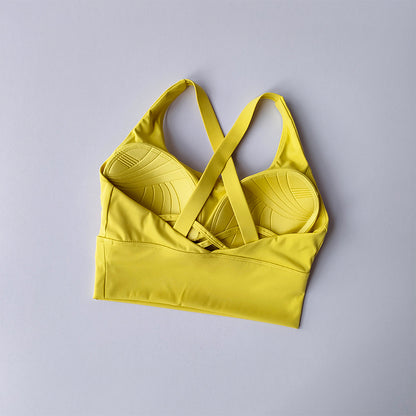 High-Intensity Shock-Proof Sports Bra, All-in-One Running, Yoga, and Fitness Bra Summer Comfort Collection for Women