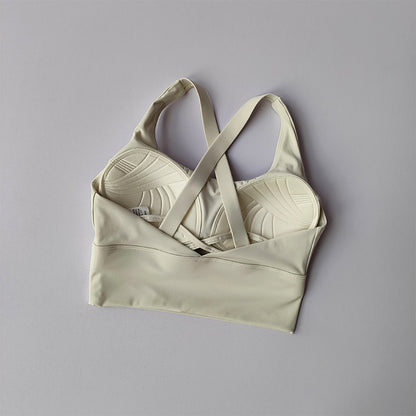 High-Intensity Shock-Proof Sports Bra, All-in-One Running, Yoga, and Fitness Bra Summer Comfort Collection for Women