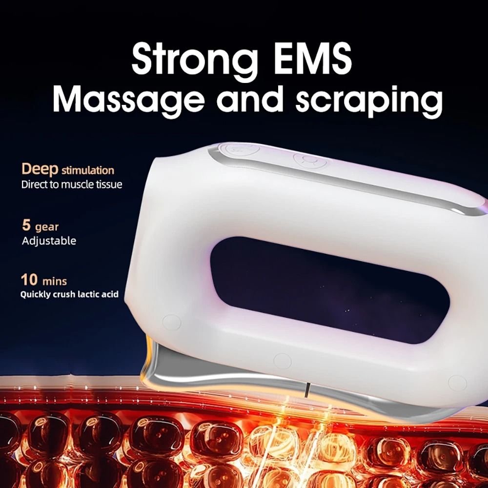 Electric Fascia Massager With Heating And Microcurrent Therapy 3