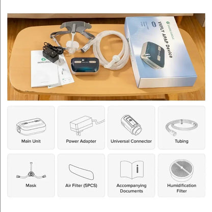 Portable Anti Snoring And Sleep Apnea Mini Bluetooth CPAP Stop Snoring OSA Sleep Aid For Apnea Synd 5