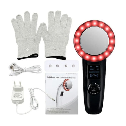 6 In 1 EMS Cavitation And Ultrasound Face And Body Massager 6