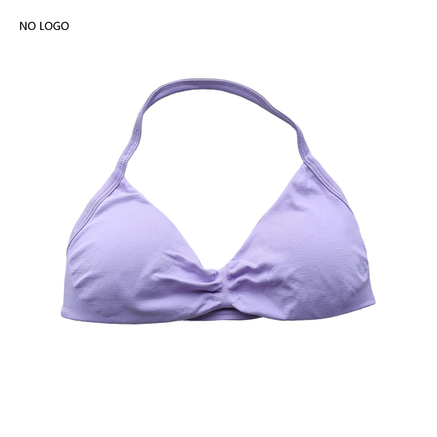 Strappy Backless Yoga Sports Bra for Women, Halter Workout Gym Bra with Removable Cups, Comfortable Activewear Gym Top