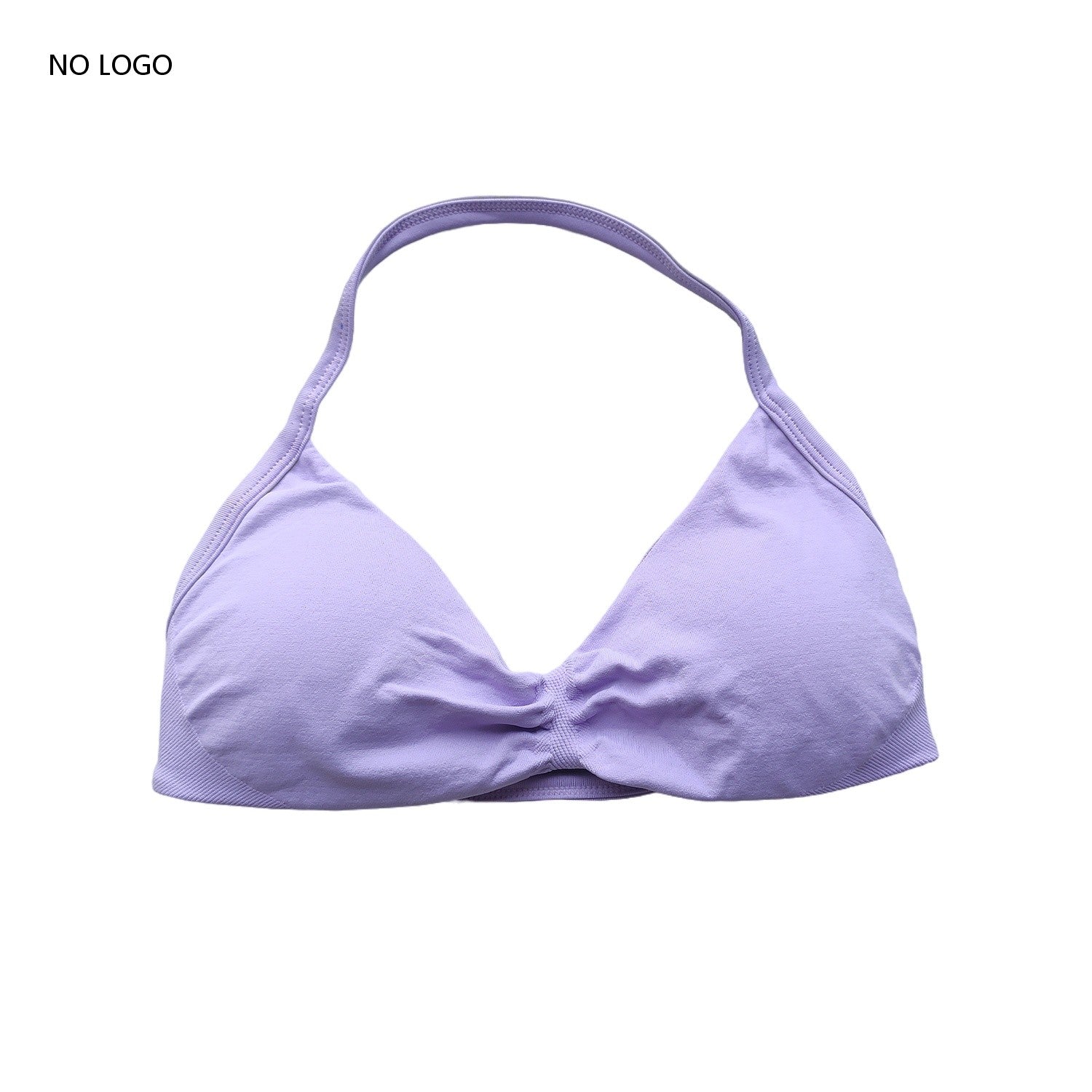 Strappy Backless Yoga Sports Bra for Women, Halter Workout Gym Bra with Removable Cups, Comfortable Activewear Gym Top
