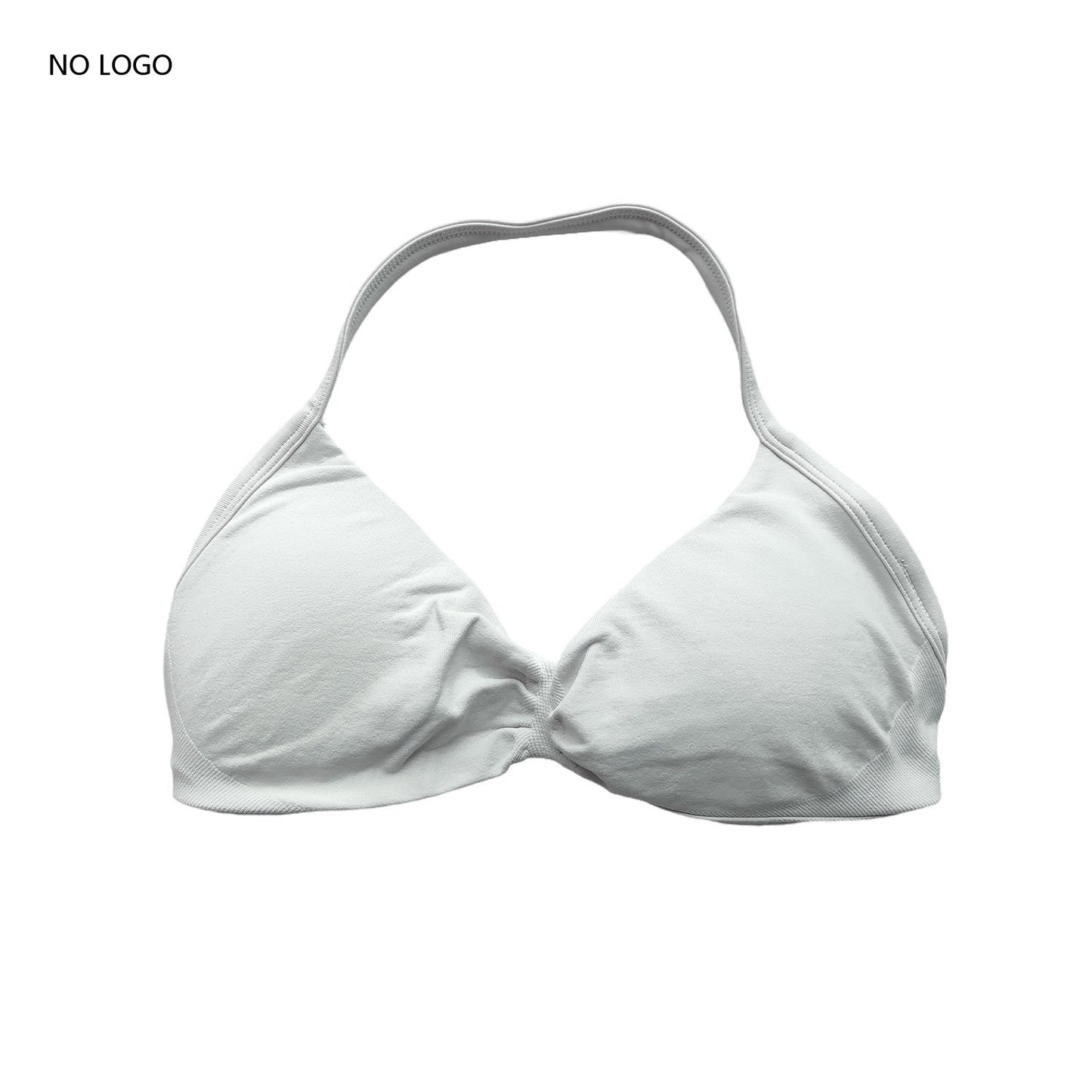 Strappy Backless Yoga Sports Bra for Women, Halter Workout Gym Bra with Removable Cups, Comfortable Activewear Gym Top