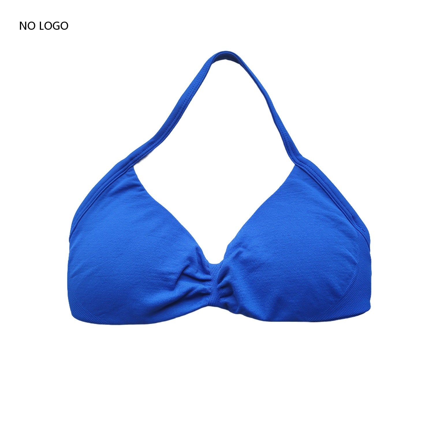 Strappy Backless Yoga Sports Bra for Women, Halter Workout Gym Bra with Removable Cups, Comfortable Activewear Gym Top