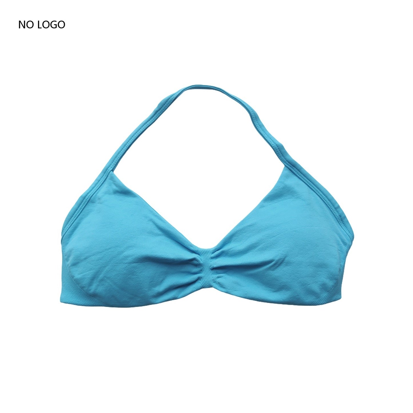 Strappy Backless Yoga Sports Bra for Women, Halter Workout Gym Bra with Removable Cups, Comfortable Activewear Gym Top