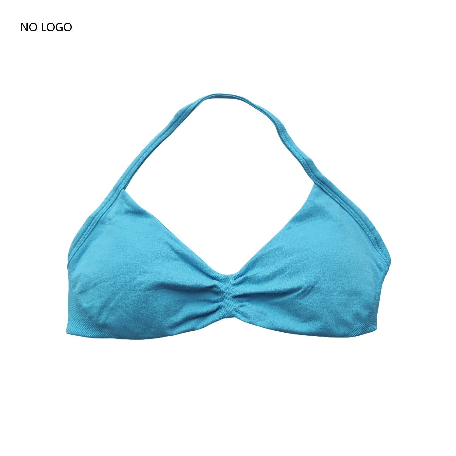 Strappy Backless Yoga Sports Bra for Women, Halter Workout Gym Bra with Removable Cups, Comfortable Activewear Gym Top