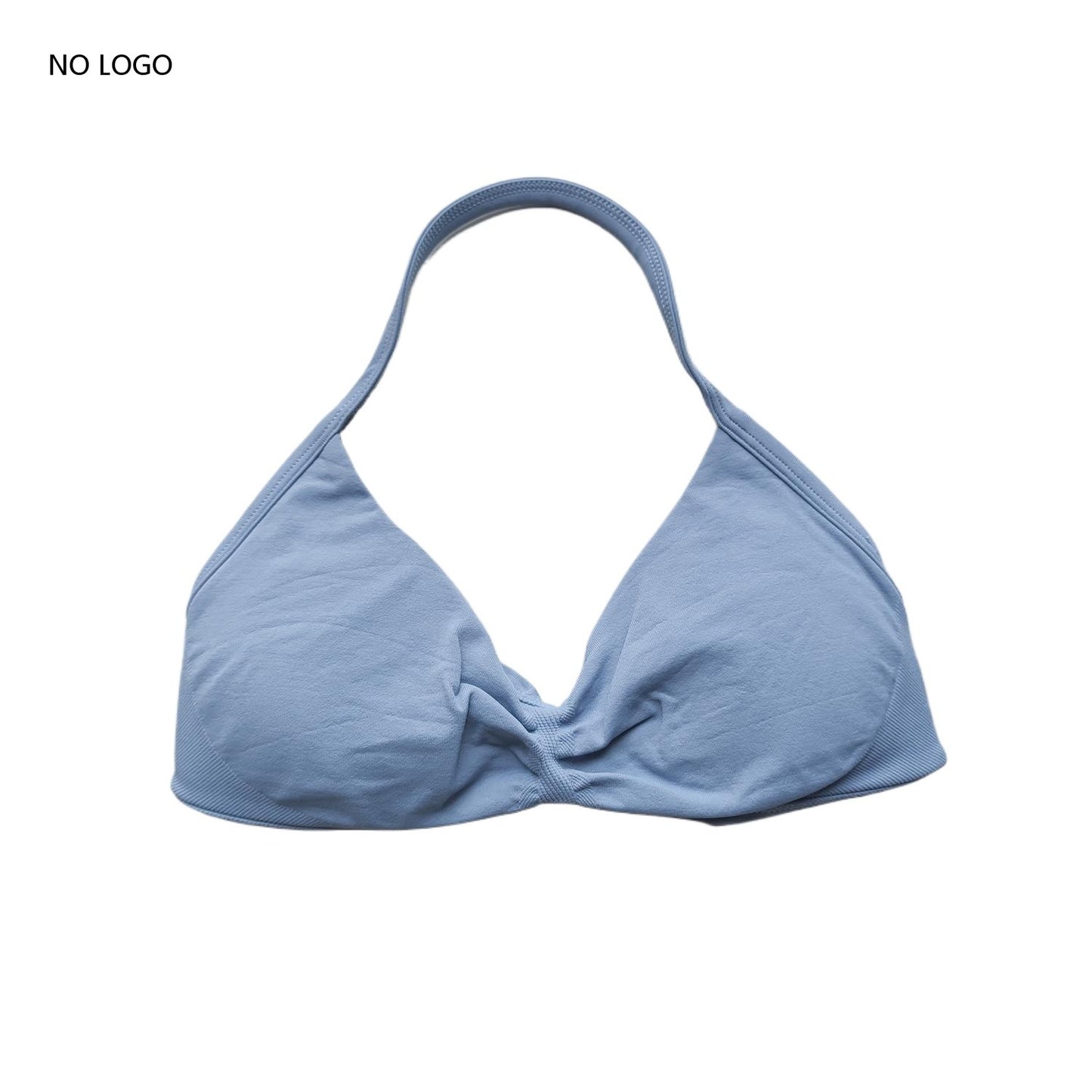 Strappy Backless Yoga Sports Bra for Women, Halter Workout Gym Bra with Removable Cups, Comfortable Activewear Gym Top