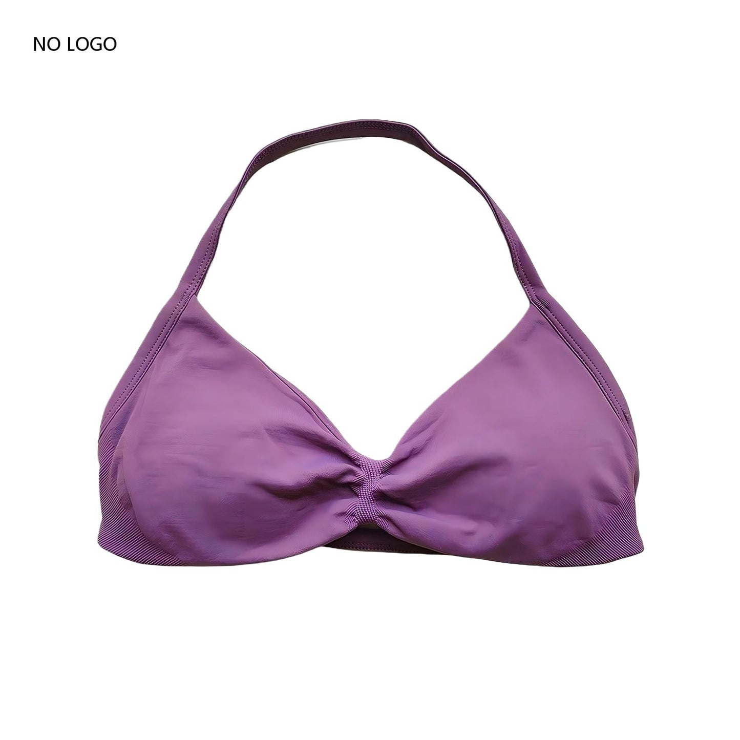 Strappy Backless Yoga Sports Bra for Women, Halter Workout Gym Bra with Removable Cups, Comfortable Activewear Gym Top