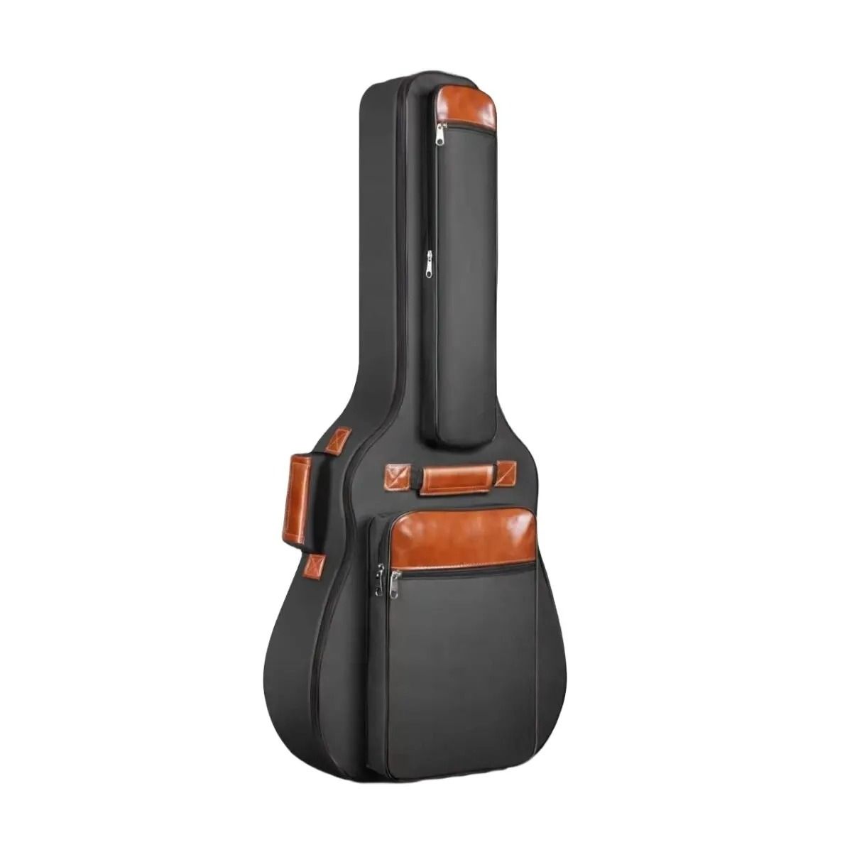 Waterproof Acoustic Guitar Bag 41 Inch With Padded Double Straps 6