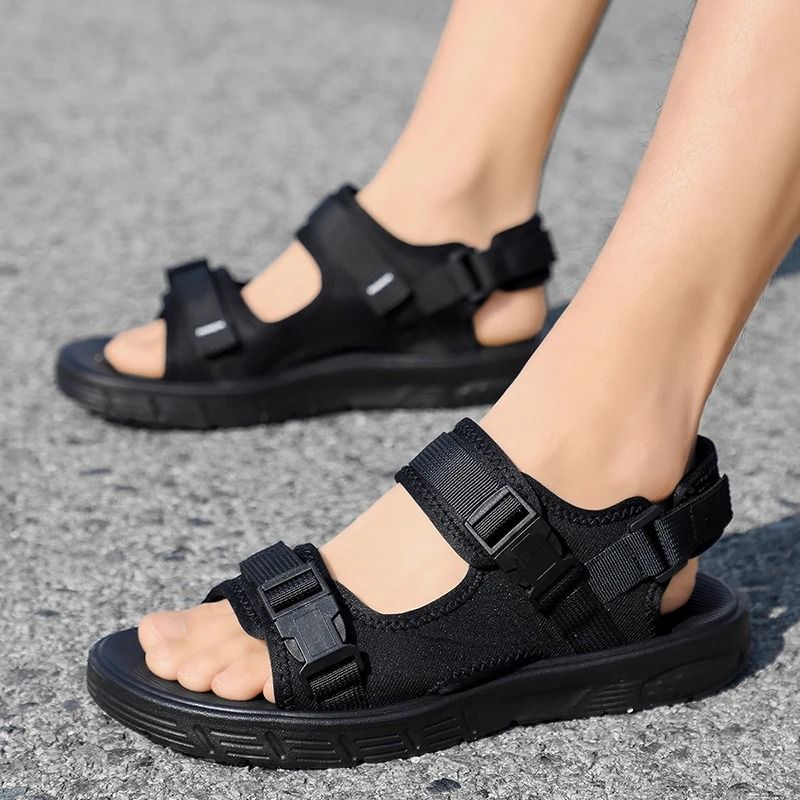 Mens Lightweight Summer Sandals Non Slip Soft Sole Driving Beach Shoes 1