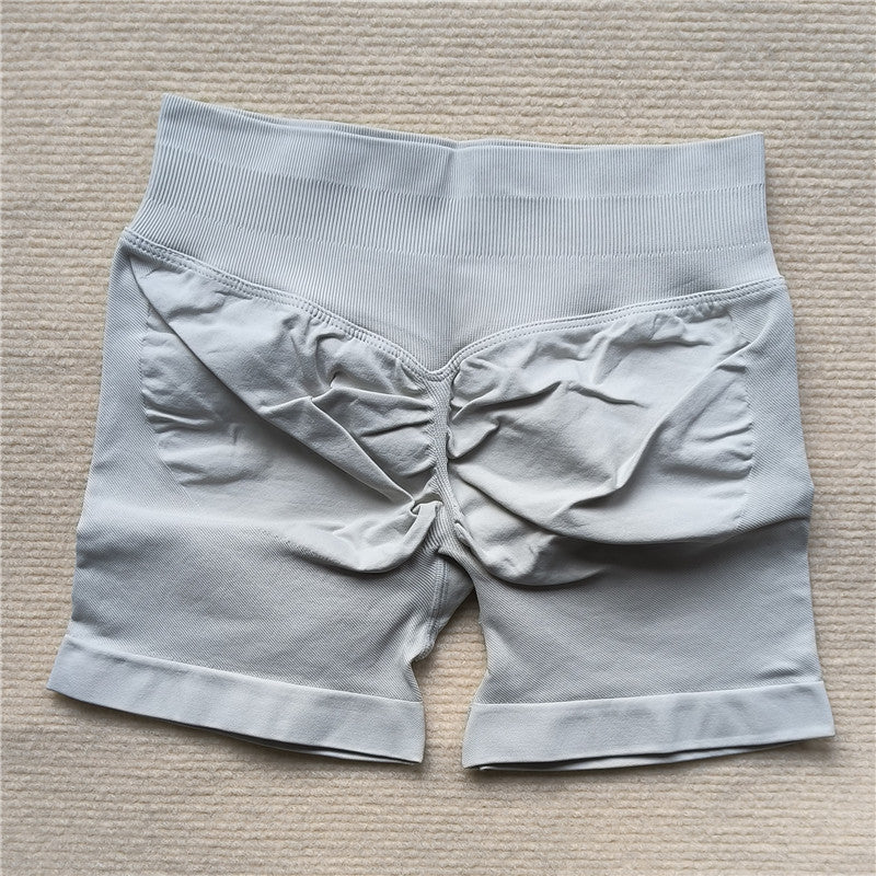 Scrunch Butt Gym Running Shorts for Women Seamless Biker Yoga Cycling Leggings