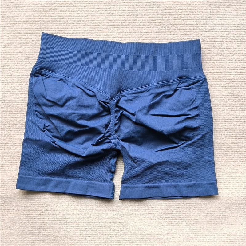 Scrunch Butt Gym Running Shorts for Women Seamless Biker Yoga Cycling Leggings