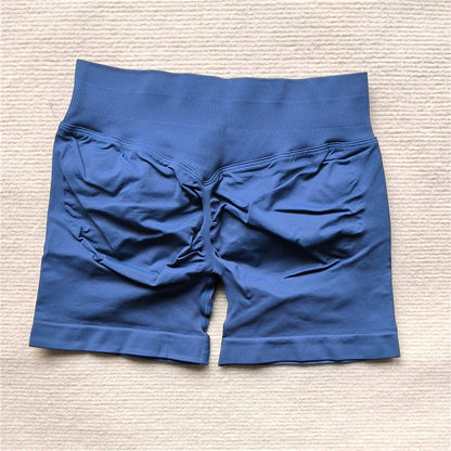 Scrunch Butt Gym Running Shorts for Women Seamless Biker Yoga Cycling Leggings