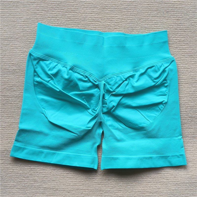 Scrunch Butt Gym Running Shorts for Women Seamless Biker Yoga Cycling Leggings