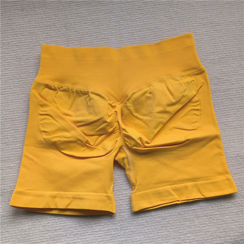 Scrunch Butt Gym Running Shorts for Women Seamless Biker Yoga Cycling Leggings
