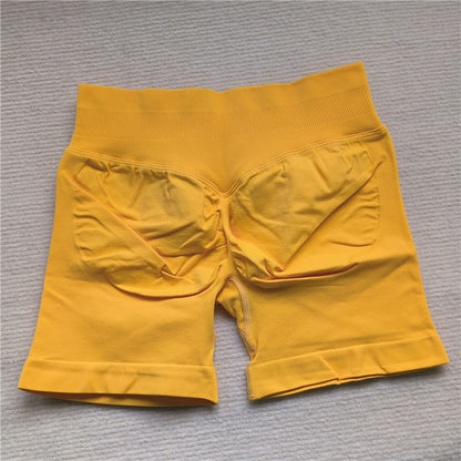 Scrunch Butt Gym Running Shorts for Women Seamless Biker Yoga Cycling Leggings