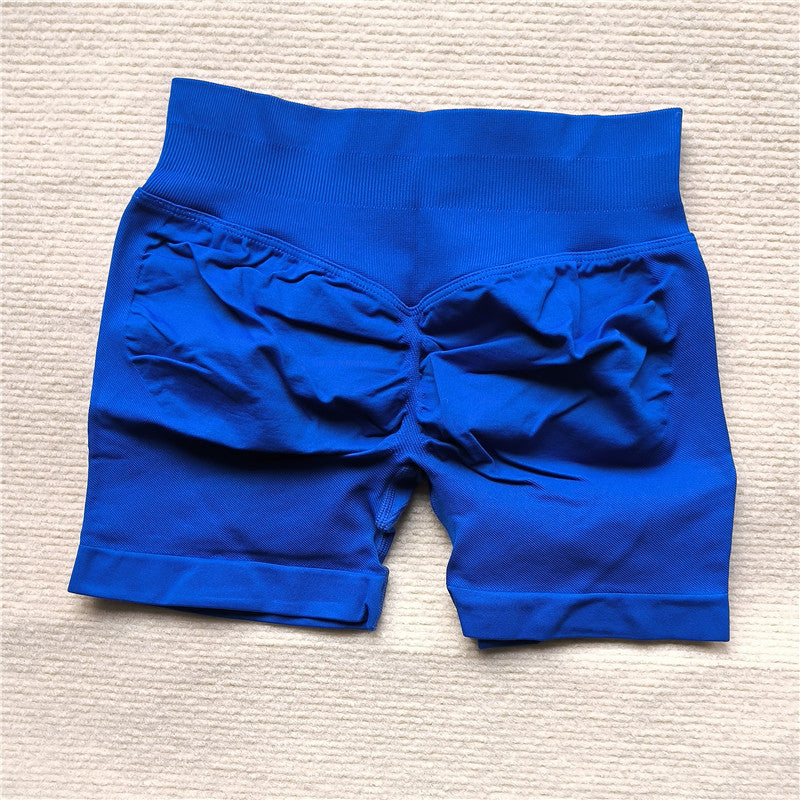Scrunch Butt Gym Running Shorts for Women Seamless Biker Yoga Cycling Leggings