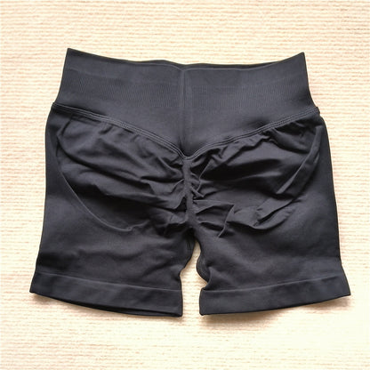 Scrunch Butt Gym Running Shorts for Women Seamless Biker Yoga Cycling Leggings