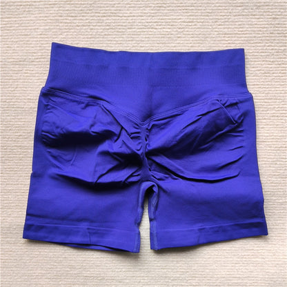 Scrunch Butt Gym Running Shorts for Women Seamless Biker Yoga Cycling Leggings