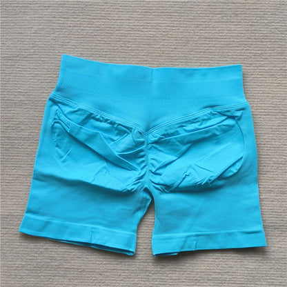 Scrunch Butt Gym Running Shorts for Women Seamless Biker Yoga Cycling Leggings