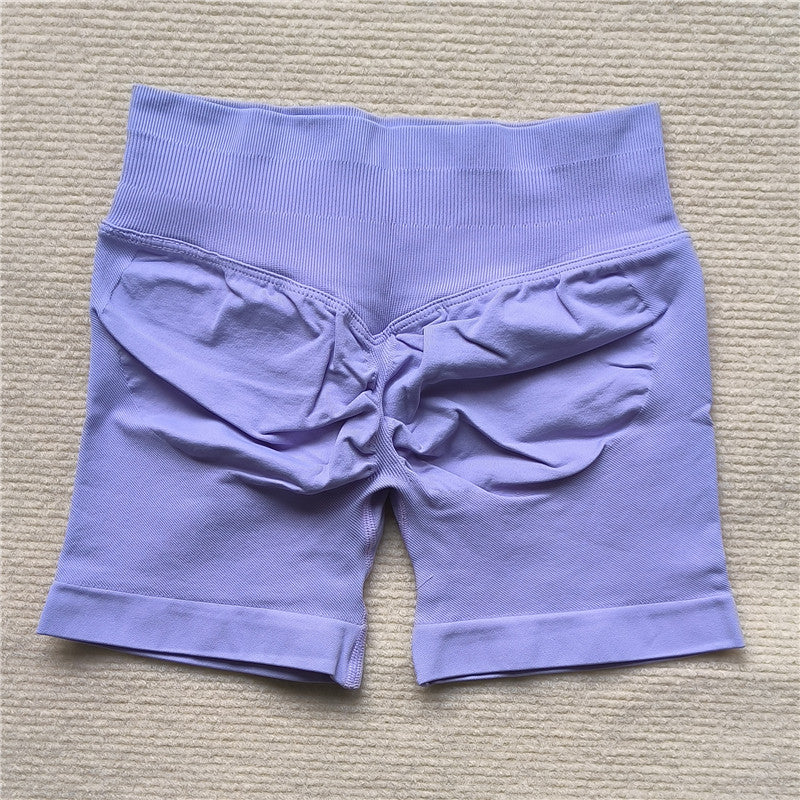 Scrunch Butt Gym Running Shorts for Women Seamless Biker Yoga Cycling Leggings