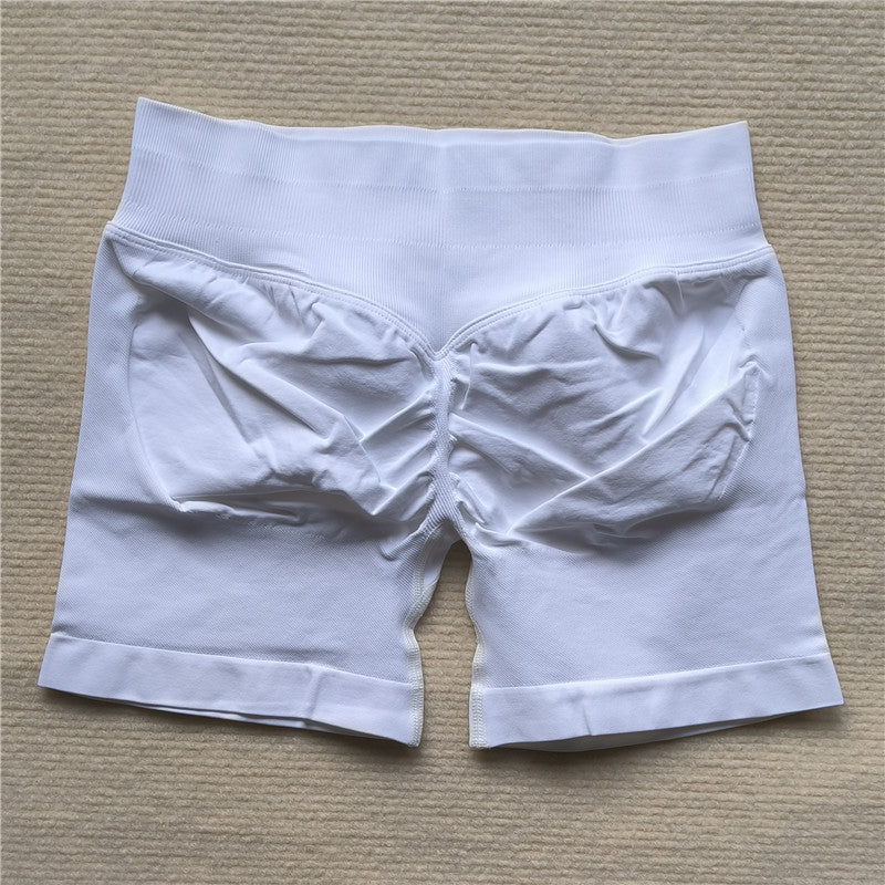 Scrunch Butt Gym Running Shorts for Women Seamless Biker Yoga Cycling Leggings