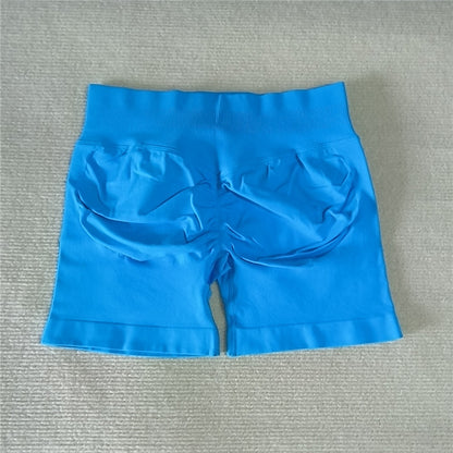 Scrunch Butt Gym Running Shorts for Women Seamless Biker Yoga Cycling Leggings