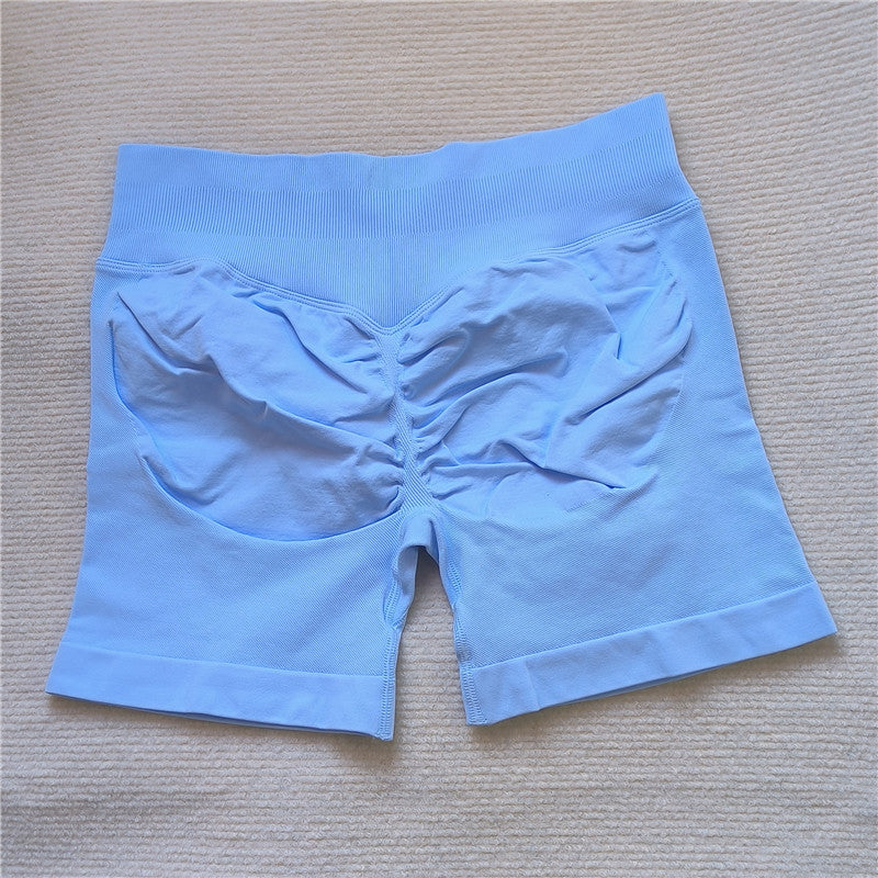 Scrunch Butt Gym Running Shorts for Women Seamless Biker Yoga Cycling Leggings