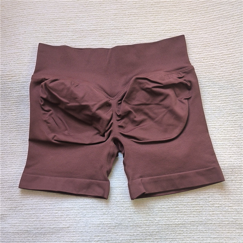 Scrunch Butt Gym Running Shorts for Women Seamless Biker Yoga Cycling Leggings