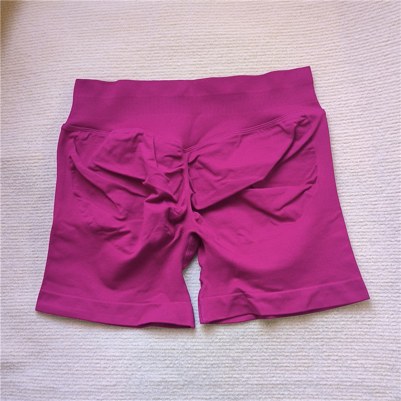 Scrunch Butt Gym Running Shorts for Women Seamless Biker Yoga Cycling Leggings