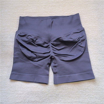 Scrunch Butt Gym Running Shorts for Women Seamless Biker Yoga Cycling Leggings