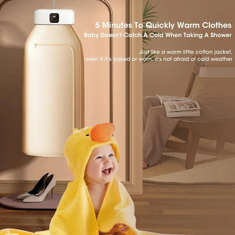 Foldable Mini Portable Dryer Electric Fast Drying Timer Intelligent Household Cabinet With Drying B 1