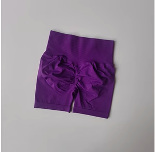 High Waist Peach Hip Lifting Sports Shorts Women, Slim Fit Running Yoga Gym Pants with Waist Tightening, Speed Dry