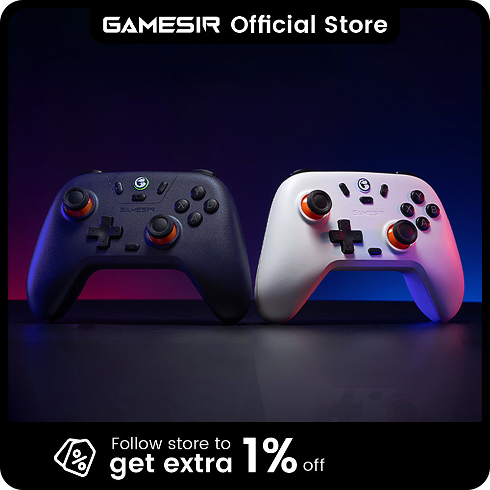 GameSir Nova Lite Bluetooth Wireless Game Controller with Hall Joystick for Nintendo Switch, iPhone, Android, PC