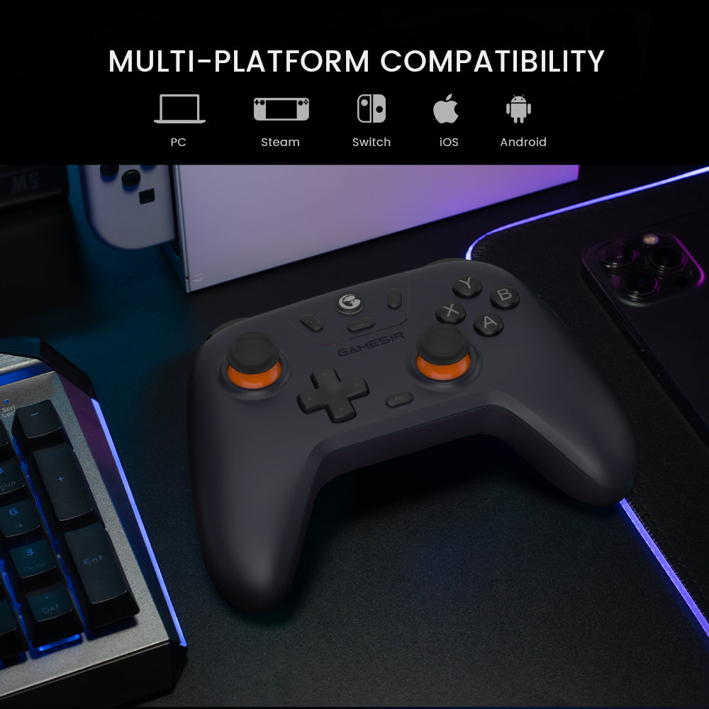 GameSir Nova Lite Bluetooth Wireless Game Controller with Hall Joystick for Nintendo Switch, iPhone, Android, PC