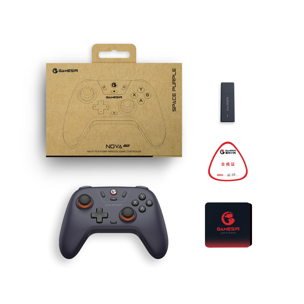 GameSir Nova Lite Bluetooth Wireless Game Controller with Hall Joystick for Nintendo Switch, iPhone, Android, PC