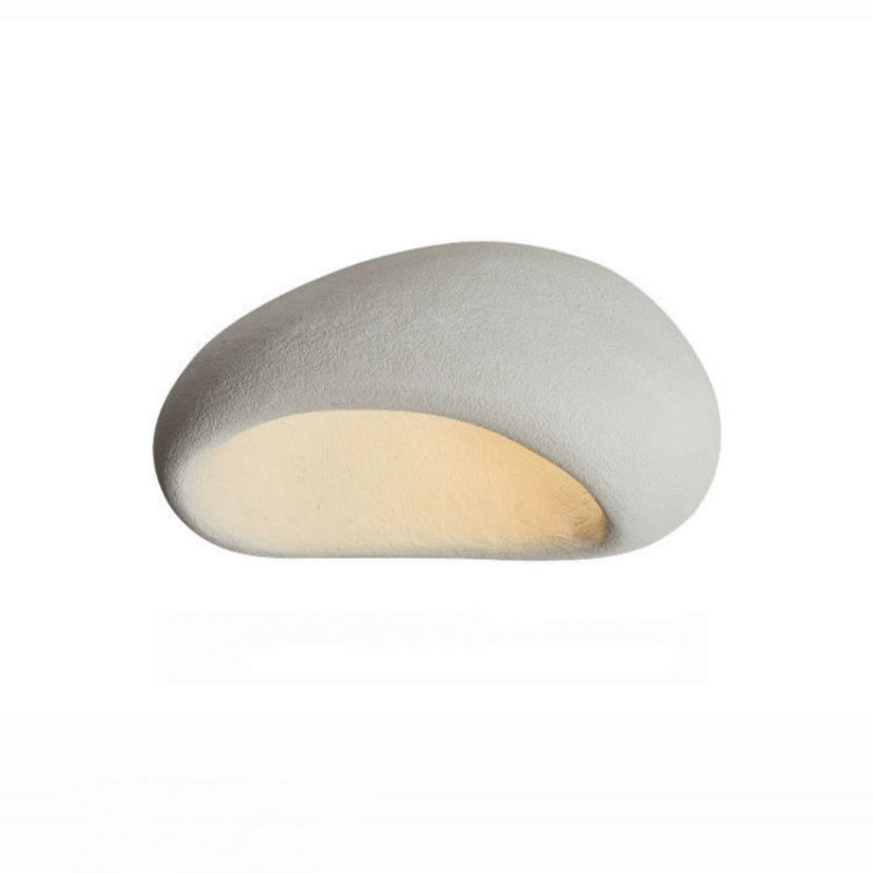 Nordic Wabi Sabi Led Ceiling Lamps, Minimalist Ceiling Light for Living Room, Modern Bedroom Decor Fixture