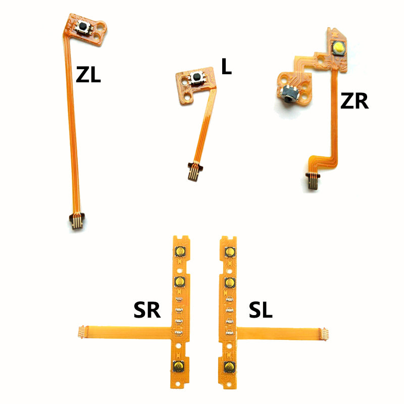 Button Ribbon Flex Cable for Nintendo Switch JoyCon, Replacement Part for Left/Right Controller Repair