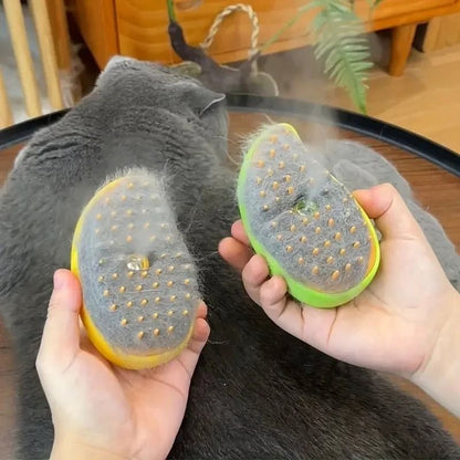 3 In 1 Electric Pet Grooming Brush With Steam Spray And Massage Function For Dogs And Cats 1