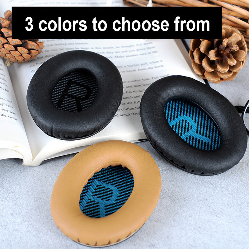 High Protein Leather Replacement Ear Pads For Bose SoundTrue SoundLink Headphones Soft  Comfortable 1