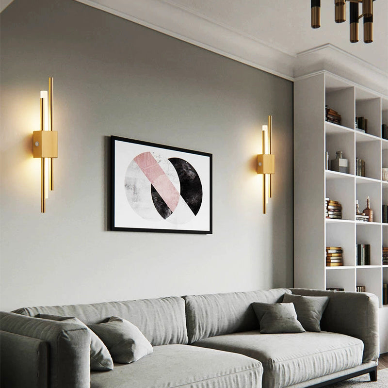 Nordic LED Wall Sconce Lamp Indoor, USB Plug in Light Bedroom Bedside, Modern Wall Lamp Decoration