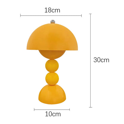 Nordic LED Flowers Table Lamp USB Dimmable for Home Living, Bedroom Bedside Decoration, LED Night Desk Light