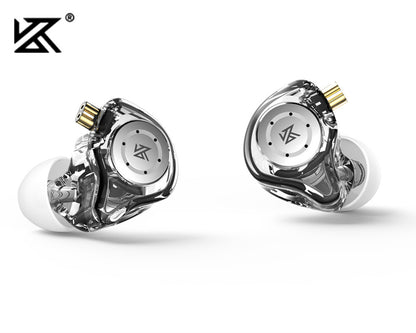 HiFi Wired Headphones Dynamic In-Ear Monitor, Bass Stereo Headset for Game & Music, Noise Cancelling Earplugs