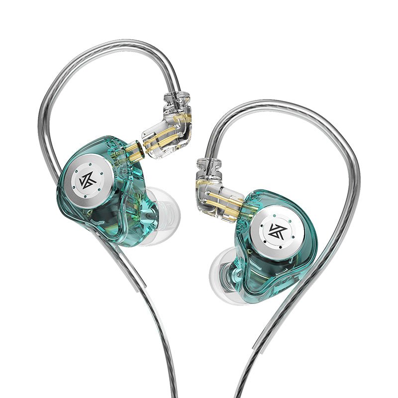 HiFi Wired Headphones Dynamic In-Ear Monitor, Bass Stereo Headset for Game & Music, Noise Cancelling Earplugs
