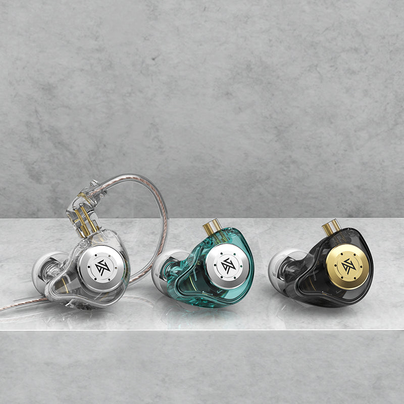 HiFi Wired Headphones Dynamic In-Ear Monitor, Bass Stereo Headset for Game & Music, Noise Cancelling Earplugs