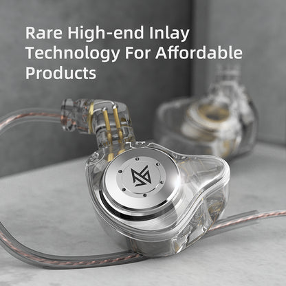 HiFi Wired Headphones Dynamic In-Ear Monitor, Bass Stereo Headset for Game & Music, Noise Cancelling Earplugs