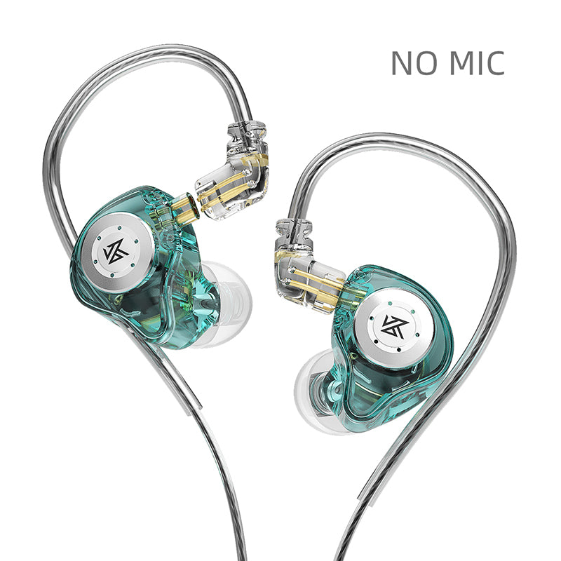 HiFi Wired Headphones Dynamic In-Ear Monitor, Bass Stereo Headset for Game & Music, Noise Cancelling Earplugs