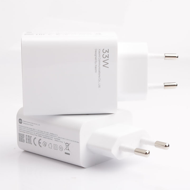 Original Xiaomi 33W Fast Turbo Charger With 6A Type C Cable Compatible With All Redmi Model 4